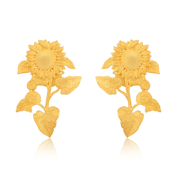 Brincos Girassol Cata Vassalo