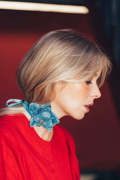 Choker Vero Azul