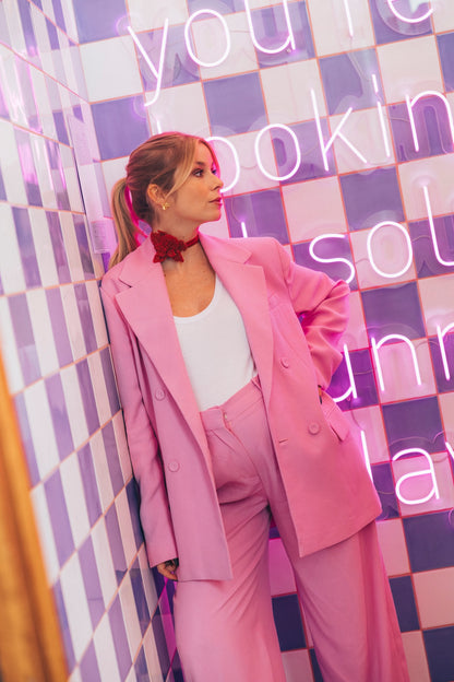 Choker Vero Encarnado