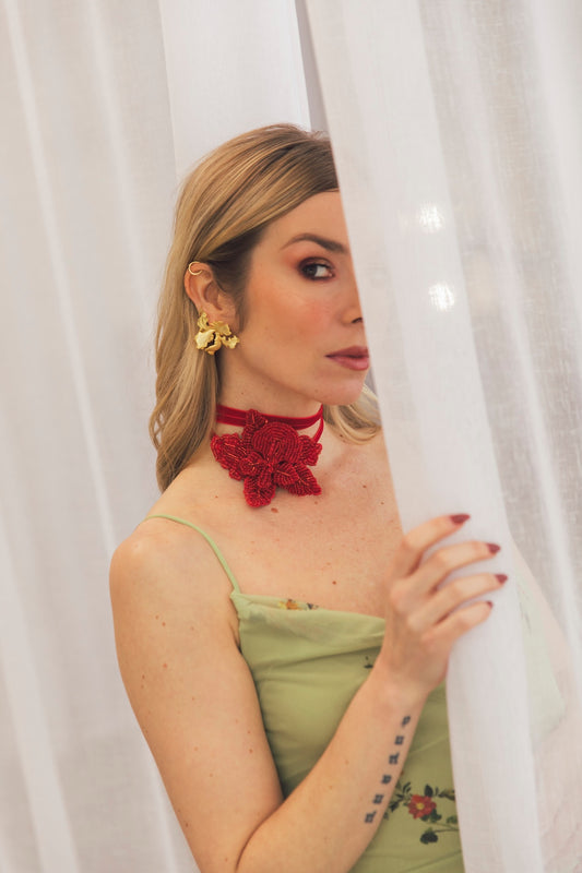 Choker Vero Encarnado
