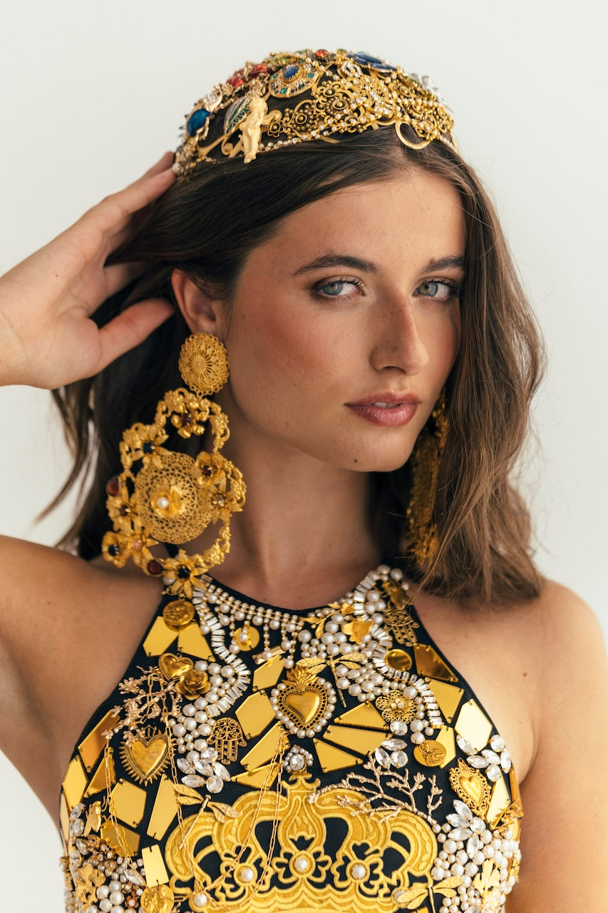 Pendientes Reina Salvaje