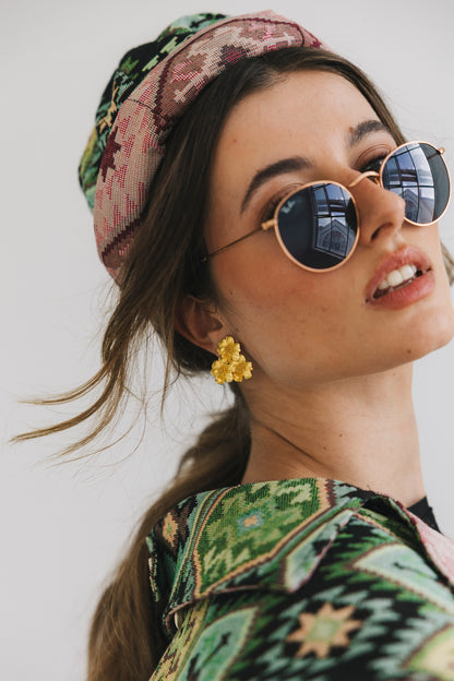 Pendientes de amapola